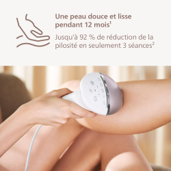 Épilateur à lumière pulsée Philips Lumea Série 8000 - 4 embouts et tondeuse-stylo BRI949/00